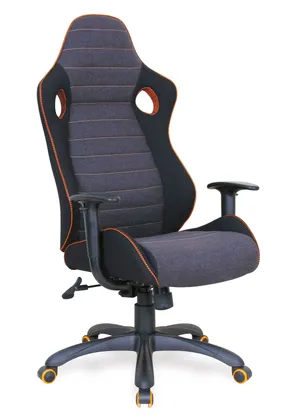 Крісло комп'ютерне офісне обертове HALMAR RANGER, сірий фото