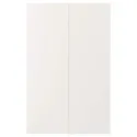 IKEA VEDDINGE ВЕДДІНГЕ, 2 дверцят для кутової підлог шафи, білий, 25x80 см 702.082.33 фото thumb №1