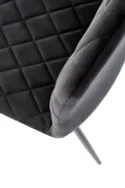 Кухонний стілець HALMAR K525 чорний (1шт=4шт) фото thumb №4