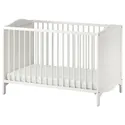 IKEA SMÅGÖRA СМОГЕРА, ліжко для немовлят, білий, 60x120 см 504.612.30 фото thumb №1