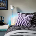 IKEA BLÅSKATA БЛОСКАТА, чохол на подушку, фіолетовий / з малюнком, 50x50 см 405.695.18 фото thumb №4