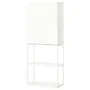 IKEA ENHET ЕНХЕТ, шафа, білий, 60x32x150 см 895.481.24 фото