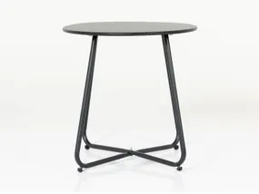 Садовий стіл BRW Volo, 45х45 см, чорний  080707 фото