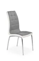 Кухонний стілець HALMAR K186 сірий, білий фото thumb №1