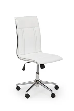 Кресло компьютерное офисное вращающееся HALMAR PORTO белый фото