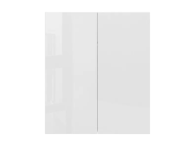 BRW Кухонний гарнітур Top Line 80 см із зливним бачком дводверний білий глянець, альпійський білий/глянцевий білий TV_GC_80/95_L/P-BAL/BIP фото №1