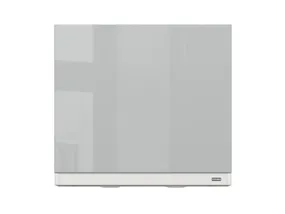 BRW Кухонный гарнитур Top Line 60 см с вытяжкой наклонный серый глянец, серый гранола/серый глянец TV_GOO_60/50_O_FL_BRW-SZG/SP/BI фото