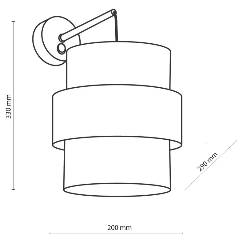 BRW Круглый гламурный настенный светильник Calisto 4708 TK Lighting 087472 фото №9