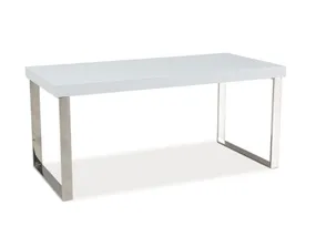 Журнальний столик SIGNAL ROSA, білий, 50x100 фото