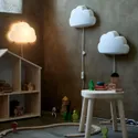 IKEA UPPLYST УППЛЮСТ, LED бра, хмара білий фото thumb №5