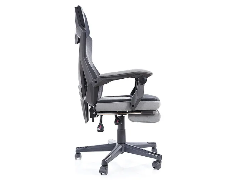 Поворотний стілець SIGNAL Q-939, сірий / чорний фото №3
