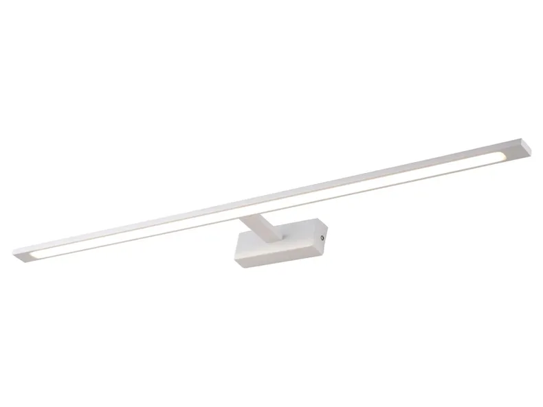 BRW Настінний світильник для ванної кімнати Isla LED 96см металевий білий 080819 фото №1