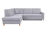 BRW Кутовий розкладний диван Lars з ящиком для зберігання сірий, Primo 88 Grey NA-LARS-OTMBK.2F-G2_BA3671 фото