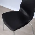 IKEA LIDÅS ЛИДОС, стул, черный / сефаст-хром 995.055.67 фото thumb №6
