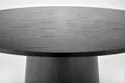 Круглый стол GINTER 120x120 см, черный фото thumb №9