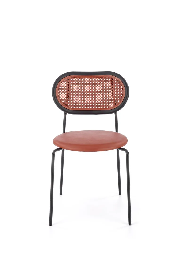 Кухонний стілець HALMAR K524 бордовий фото №5