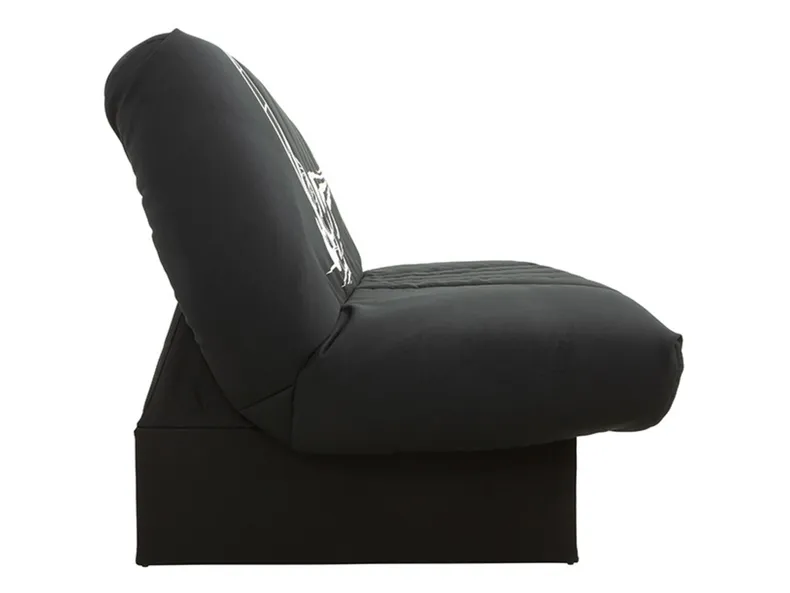 BRW Тримісний розкладний диван Fina з ящиком для зберігання чорний, Савана 14 WE-FINA-3K-G2_B85471 фото №3