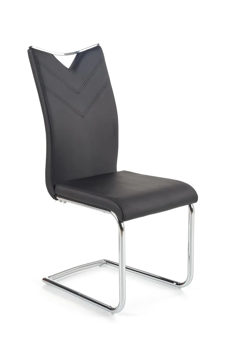 Кухонний стілець HALMAR K224 чорний фото №2