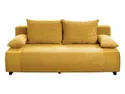 BRW Трехместный диван-кровать Gapi с ящиком для хранения велюровый вельвет желтый SO3-GAPI-LX_3DL-G2-POSO_43 фото thumb №1