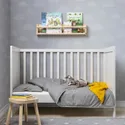 IKEA LENAST ЛЕНАСТ, підковдра і 1 наволочка д/дитяч ліж, горох, 110x125/35x55 см 604.889.36 фото thumb №3