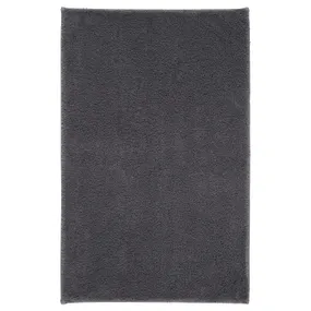 IKEA SÖDERSJÖN СЕДЕРШЕН, килимок для ванної кімнати, темно-сірий, 50x80 см 005.079.85 фото