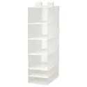 IKEA SKUBB СКУББ, модуль для хранения с 6 отделениями, белый, 35x45x125 см 002.458.80 фото thumb №1