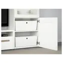 IKEA KUGGIS КУГГІС, коробка з кришкою, білий, 37x54x21 см 895.612.00 фото thumb №3