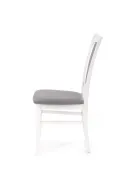 Кухонний стілець дерев'яний HALMAR KONRAD білий/сірий фото thumb №7
