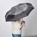 IKEA KNALLA КНАЛЛА, парасоля, складаний чорний 304.776.37 фото thumb №2
