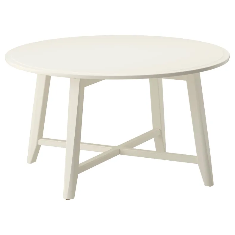 IKEA KRAGSTA КРАГСТА, журнальный стол, белый, 90 см 202.866.38 фото №1