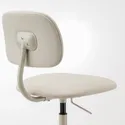 IKEA BLECKBERGET БЛЕКБЕРГЕТ, обертовий стілець, ІДЕКУЛЛА бежевий 504.830.48 фото thumb №5