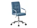 BRW Вращающееся кресло Cosmo из темно-синей ткани OBR-COSMO-TK-GRANAT фото thumb №1