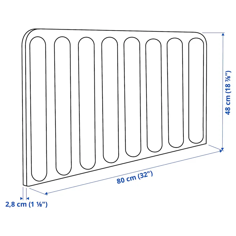 IKEA EILIF ЭЙЛИФ, экран д / письменного стола, серый, 80x48 см 004.669.37 фото №11