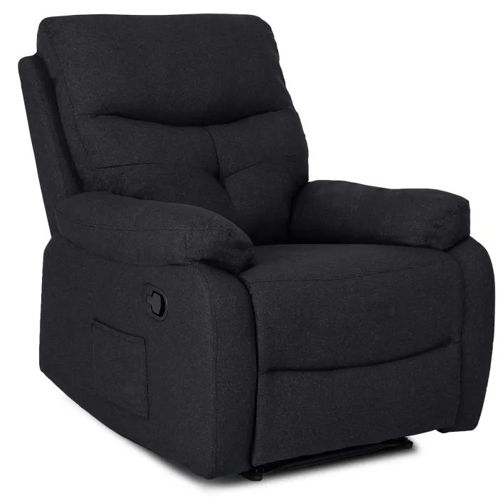Масажне крісло MEBEL ELITE INTER 2, тканина: чорний фото №2