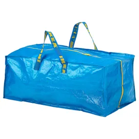 IKEA FRAKTA ФРАКТА, сумка д/тележки, синий, 73x35x30 см 76 л 901.491.48 фото