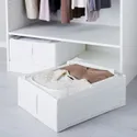 IKEA SKUBB СКУББ, сумка для хранения, белый, 43x53x19 см 605.910.47 фото thumb №4