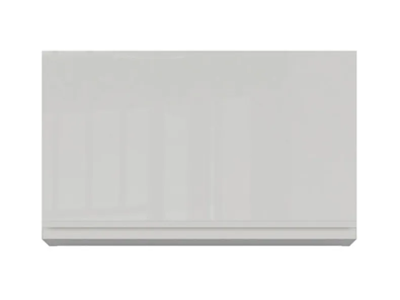BRW Верхний кухонный шкаф 60 см откидной светло-серый глянец, альпийский белый/светло-серый глянец FH_GO_60/36_O-BAL/XRAL7047 фото №1