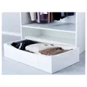 IKEA SKUBB СКУББ, коробка для зберігання, білий, 93x55x19 см 702.903.60 фото thumb №4