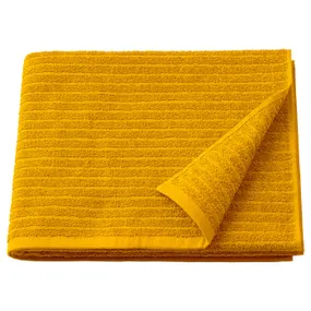 IKEA VÅGSJÖN ВОГШЕН, банний рушник, золотисто-жовтий, 70x140 см 905.495.04 фото