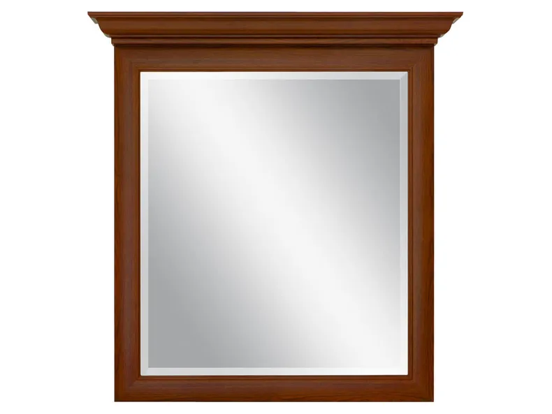 BRW Зеркало настенное Kent 154,5x88 см коричневое, каштан ELUS155-KA фото №2