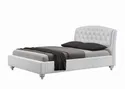 Ліжко двоспальне HALMAR SOFIA 160x200 см біле фото thumb №1