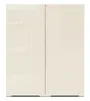 BRW Кухонный верхний шкаф Sole L6 80 см с выдвижным ящиком двухдверный магнолия жемчуг, альпийский белый/жемчуг магнолии FM_GC_80/95_L/P-BAL/MAPE фото