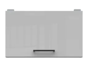 BRW Верхня кухонна шафа Junona Line 50 см перекидна світло-сірий глянець, світло-сірий глянець GO/50/30-BI/JSZP фото