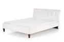 Кровать двуспальная HALMAR SAMARA 160x200 см белая фото thumb №1