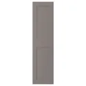 IKEA GRIMO ГРІМО, дверцята з петлями, сірий, 50x195 см 593.321.92 фото thumb №1