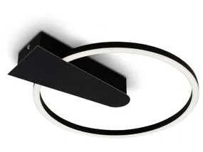 BRW Потолочный светодиодный светильник Nico с диммером черный 084469 фото