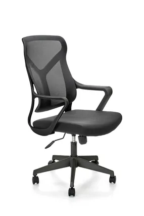Кресло компьютерное офисное вращающееся HALMAR SANTO, черное фото