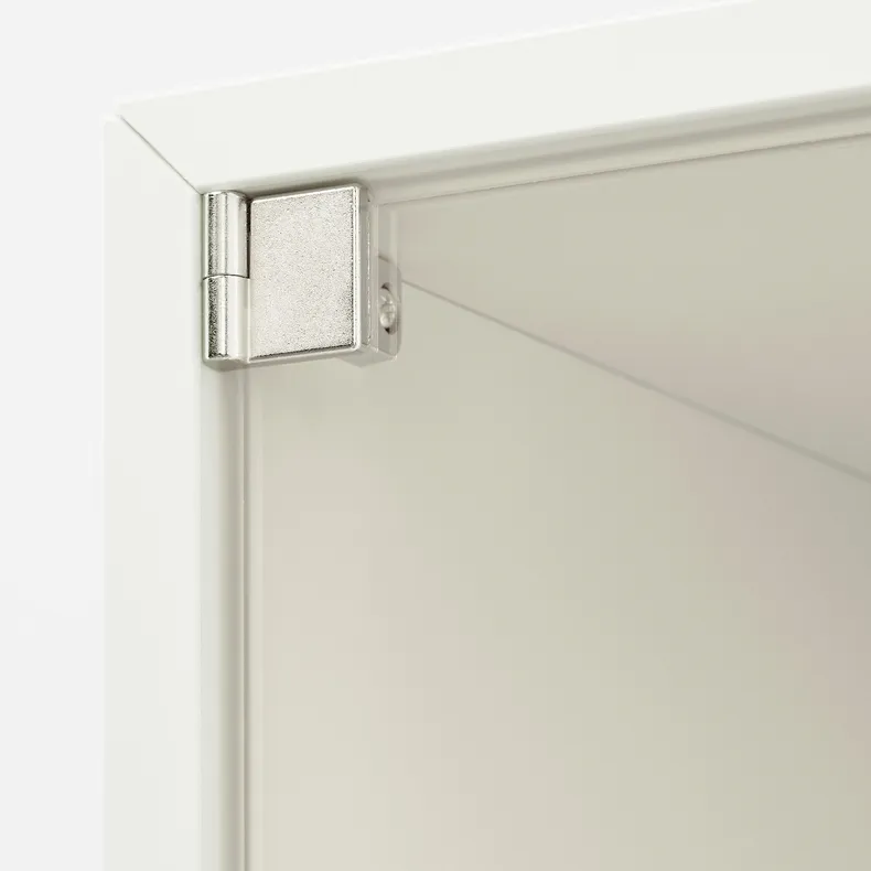 IKEA EKET ЭКЕТ, навесной шкаф со стеклянной дверью, белый, 35x35x35 см 593.363.74 фото №4