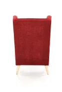 Мягкое кресло HALMAR CHESTER 2 бордовый фото thumb №10
