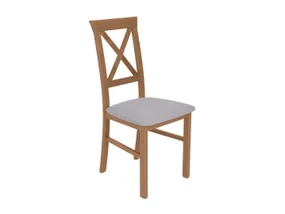 BRW Мягкое кресло Alla 3 серого цвета, Стирлинг дуб/Соро 90 серый TXK_ALLA_3-TX100-1-TK_SORO_90_GREY фото